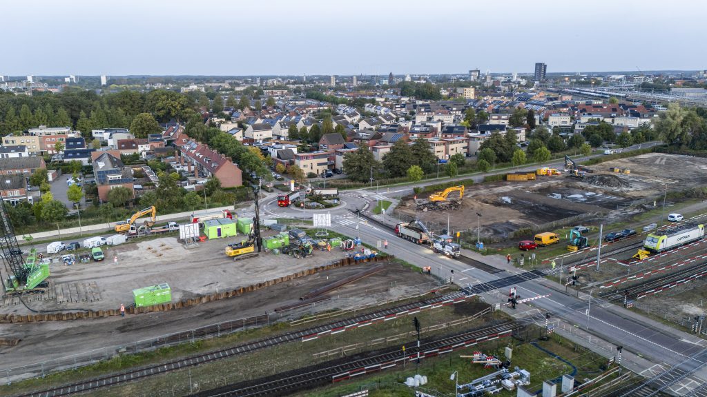 Werkzaamheden Vierpaardjes - Sloop rotonde